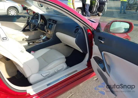 2010 Lexus Is 250C from USA, damaged, VIN JTHFF2C22A2513367